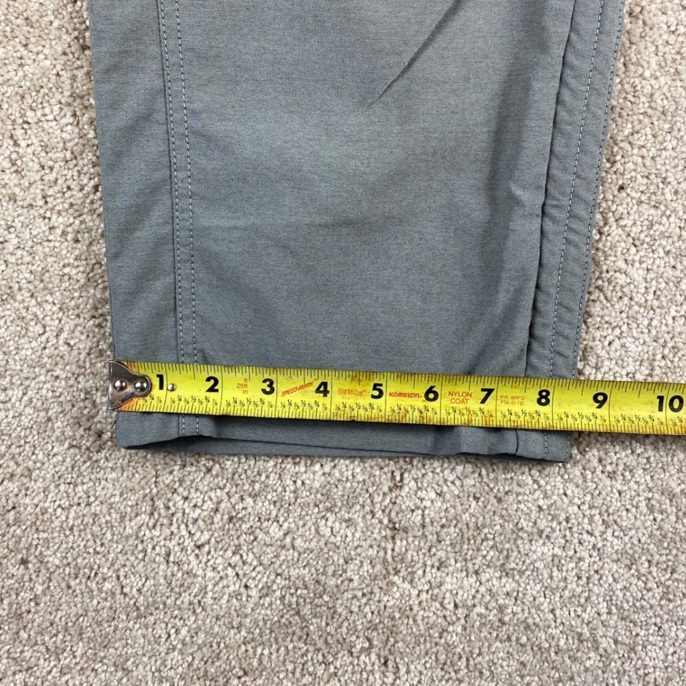 Kuhl Splash Kapri Womens 14 Gray Green Hiking Outdoor Utility Crop Pants - Picture 9 of 12